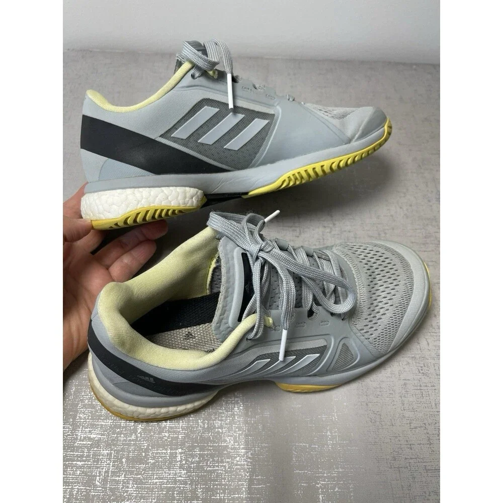 Adidas Stella McCartney Barricade Tennis Pickleball Sneakers Shoes Womens 6 US